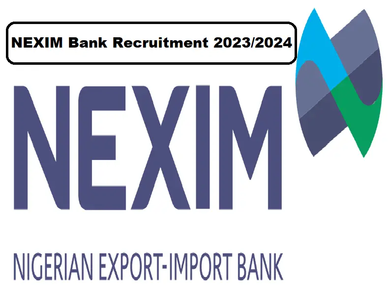 NEXIM Bank Recruitment 2023 2024
