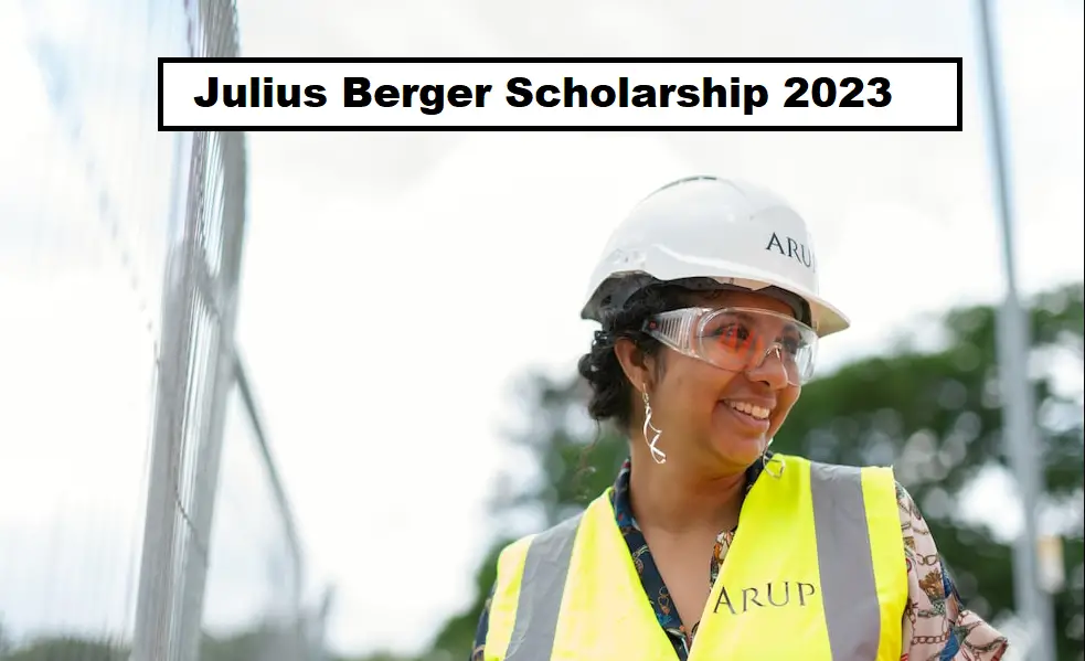 Julius Berger Scholarship 2023